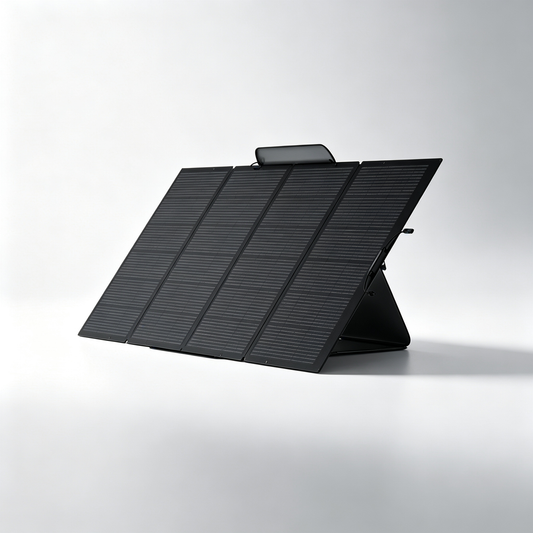 400W Portable Foldable Solar Panel with Stand - IP68 Waterproof